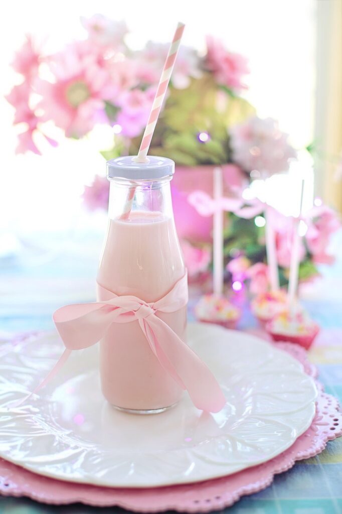 Strawberry Banana Milkshake